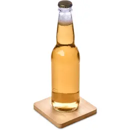 Altitude Drifter Bamboo Bottle Opener Coaster Drink